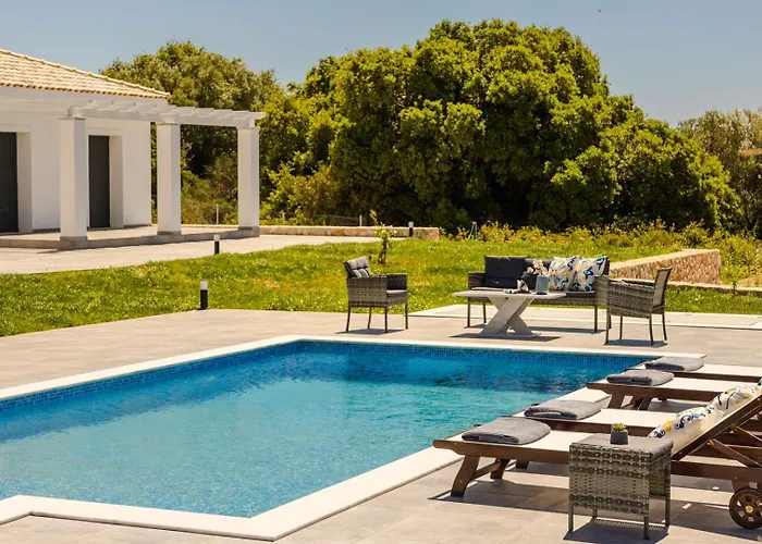 The Ionian Sea & Sunset View Villa Minia